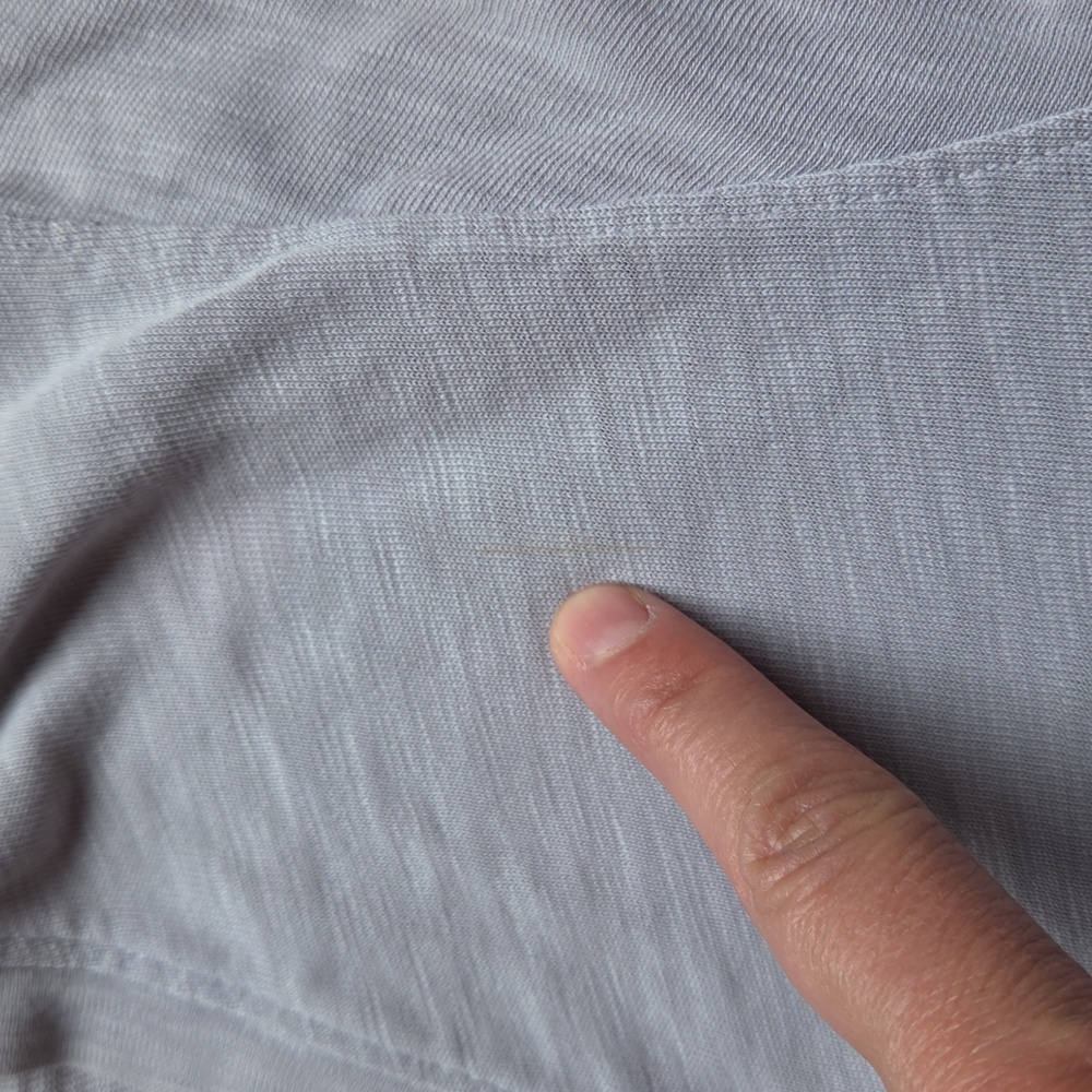 American Giant Light Gray Crew Neck Top - Picture 6 of 9